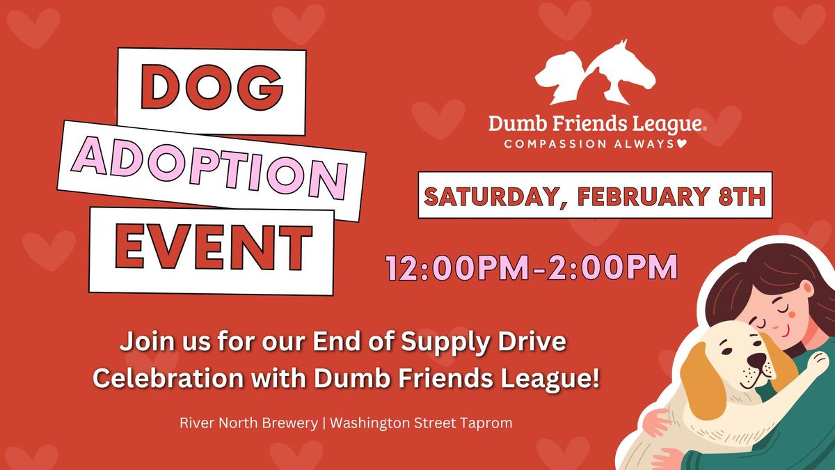 Dog Adoption Event with Dumb Friends League