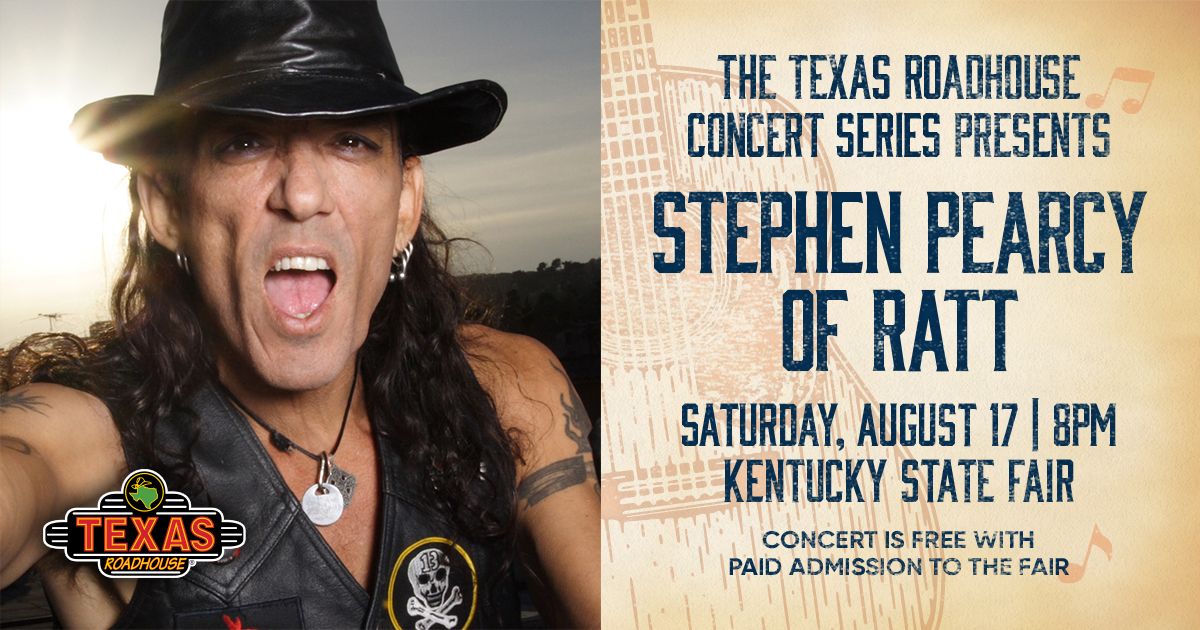 Stephen Pearcy of Ratt with special guest Quiet Riot