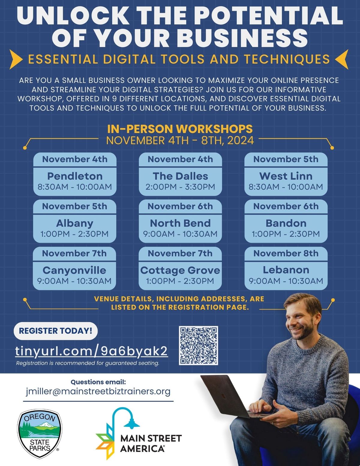 Digital Tools and Techniques Small Business Workshop