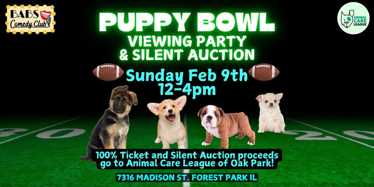 PUPPY BOWL WATCH PARTY @ BABS