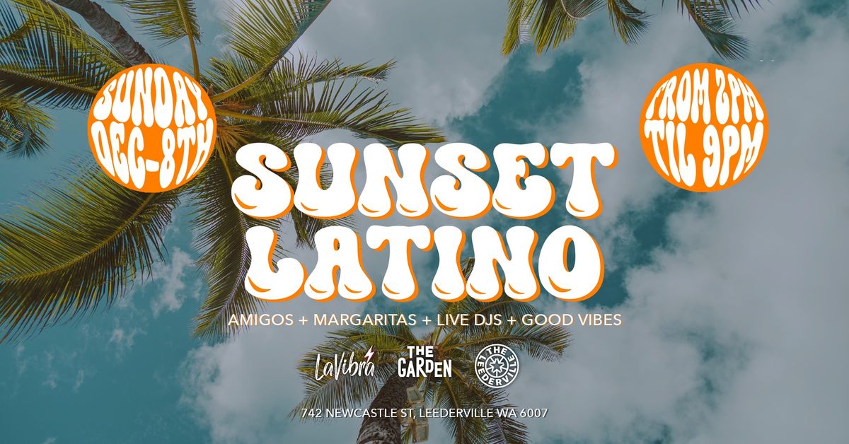 SUNSET LATINO AT THE GARDEN  \u2600\ufe0f\ud83c\udf79