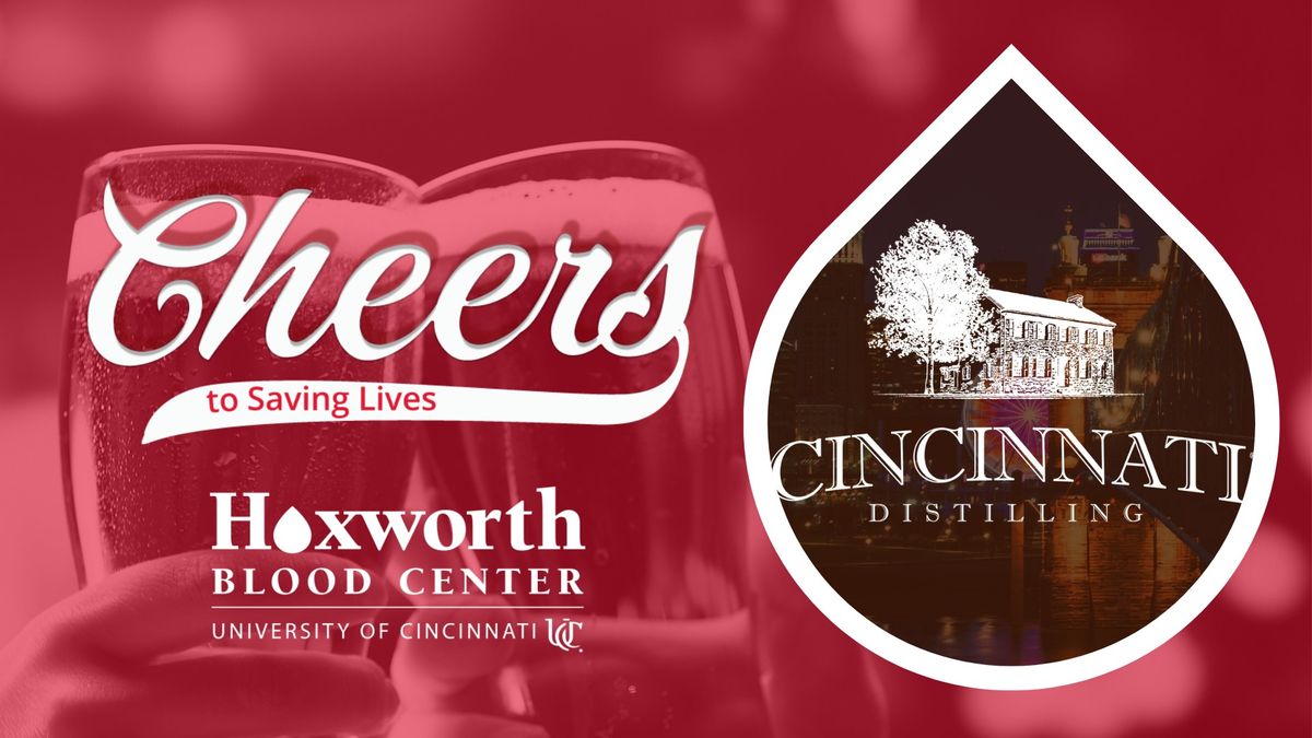 Cincinnati Distilling Mobile Blood Drive - Hoxworth Blood Center