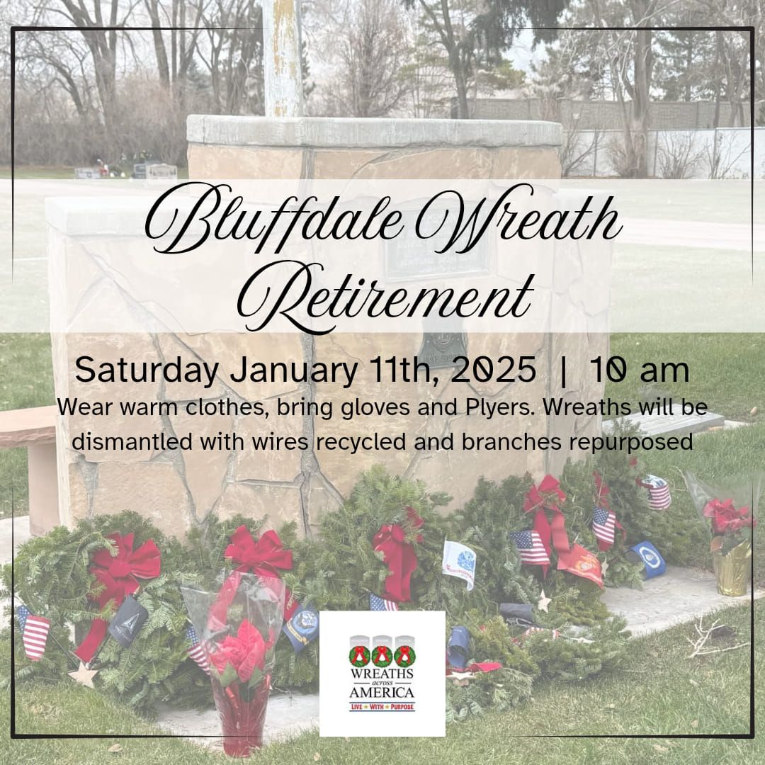 Bluffdale Wreath Retirement