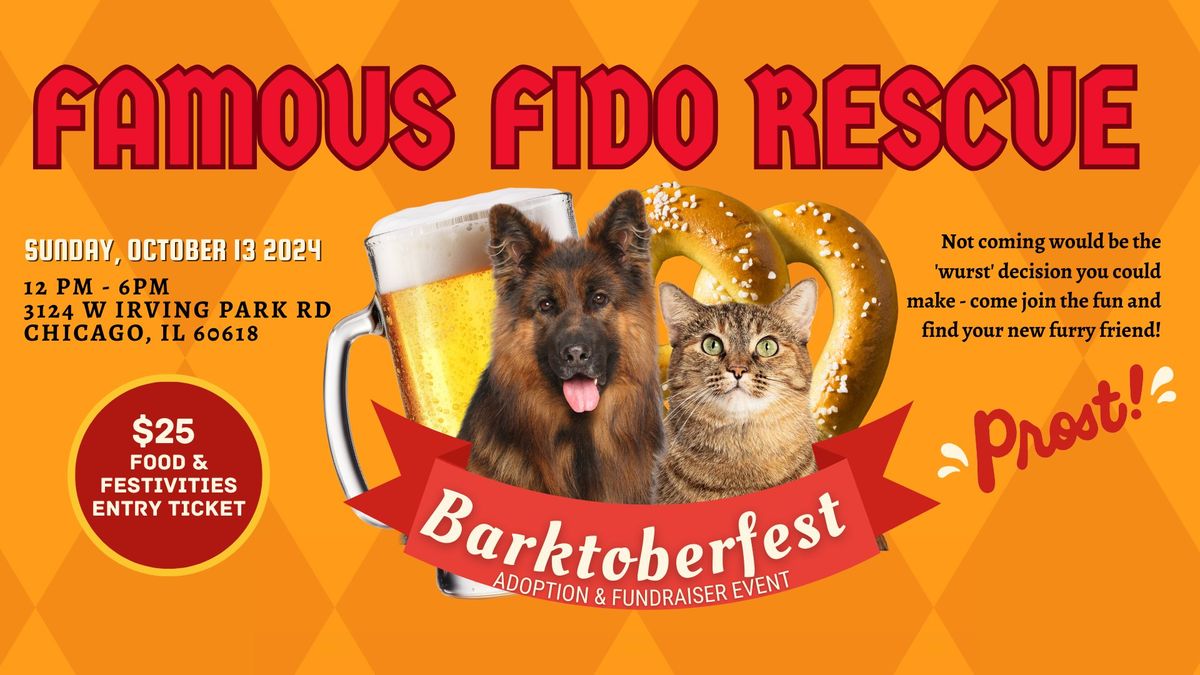 Barktoberfest at Famous Fido Rescue