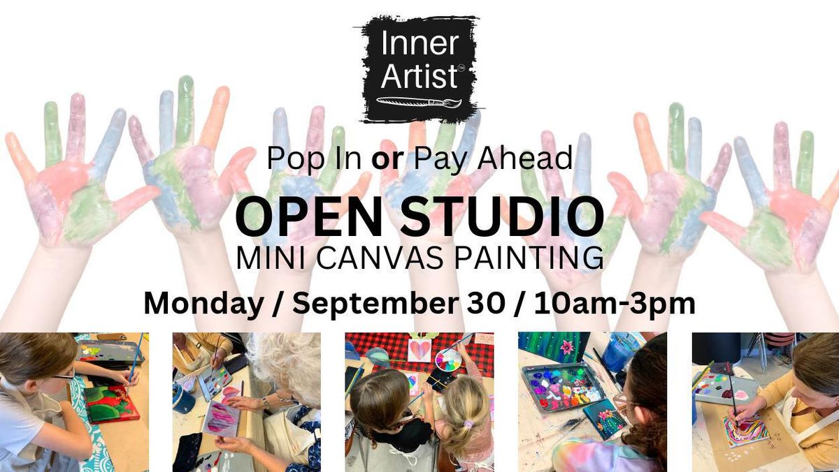 Open Studio Mini Canvas Painting