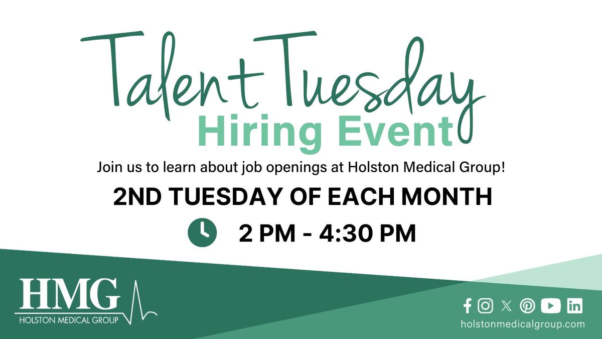 Talent Tuesday Hiring Event