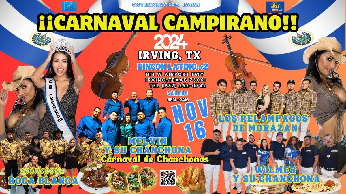 Carnaval Campirano Irving TX 2024