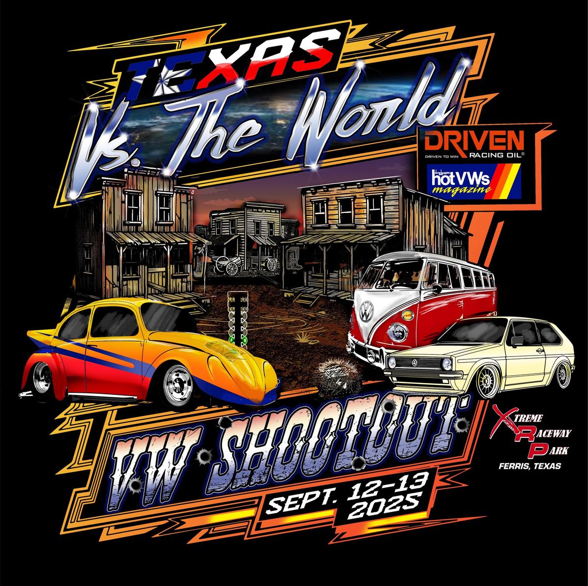 Hot VWs Magazine presents Texas vs The World 2025 powered by Driven Racing Oil