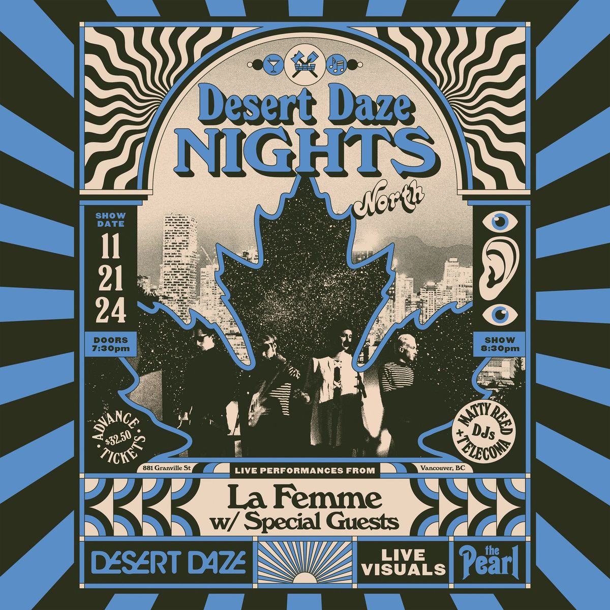 Desert Daze Nights North: La Femme - Vancouver