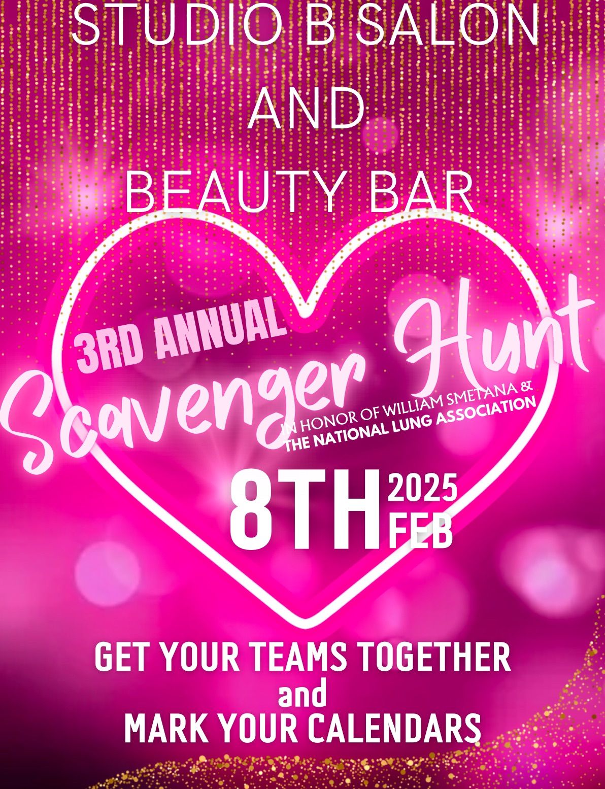 Studio B Salon -3rd Annual Scavenger Hunt 2025