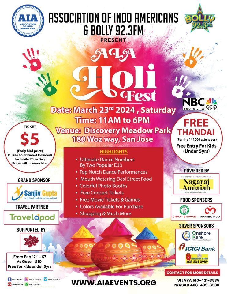 AIA Holi Fest 2024