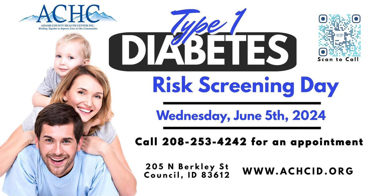 TYPE 1 Diabetes (T1D) Risk Screening Day