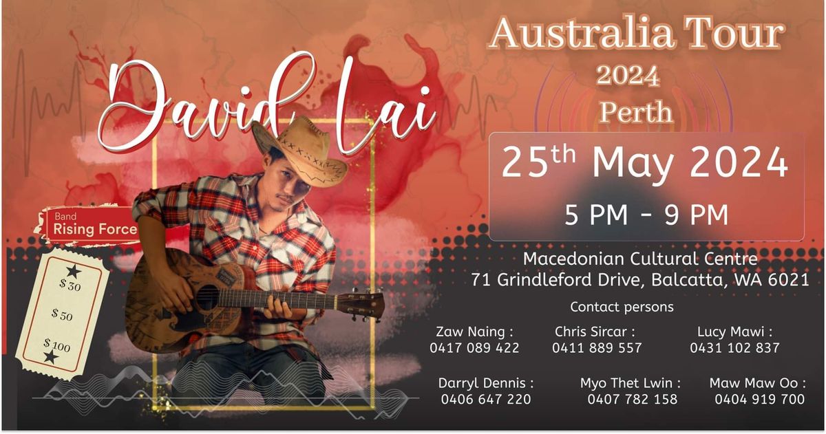 David Lai - Australia Tour 2024 (Perth Show)