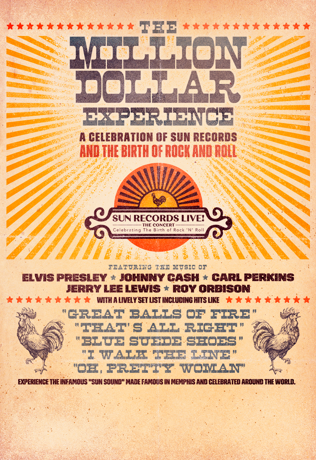 Million Dollar Quartet - A Celebration of Sun Records at Patchogue Theater