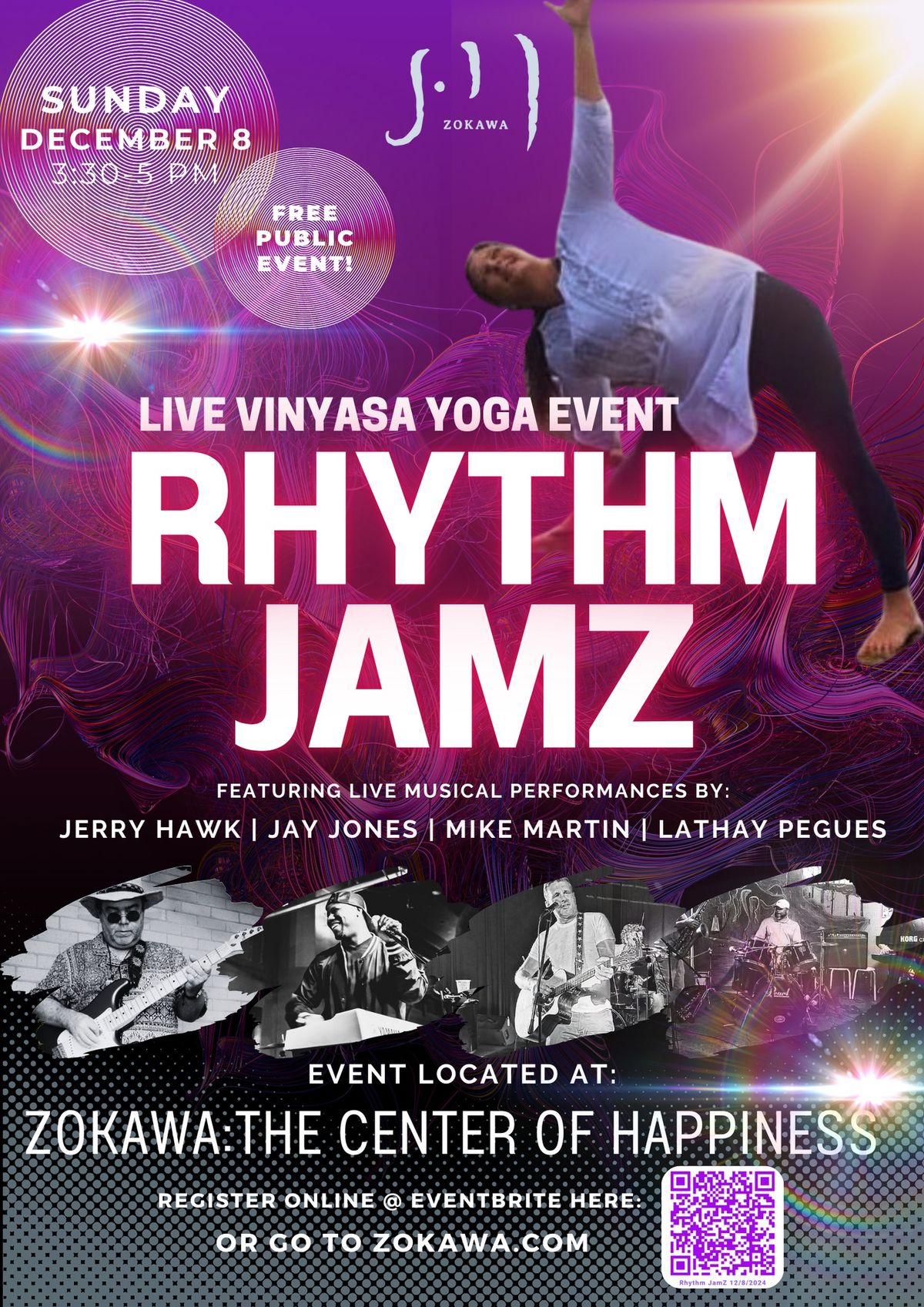 Rhythm Jamz: Live Music + Yoga