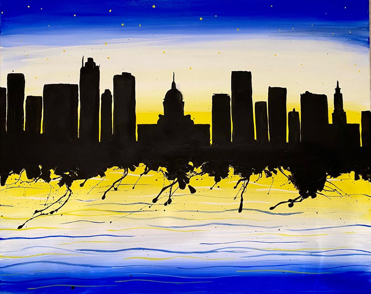 Charleston WV Skyline Paint Party 