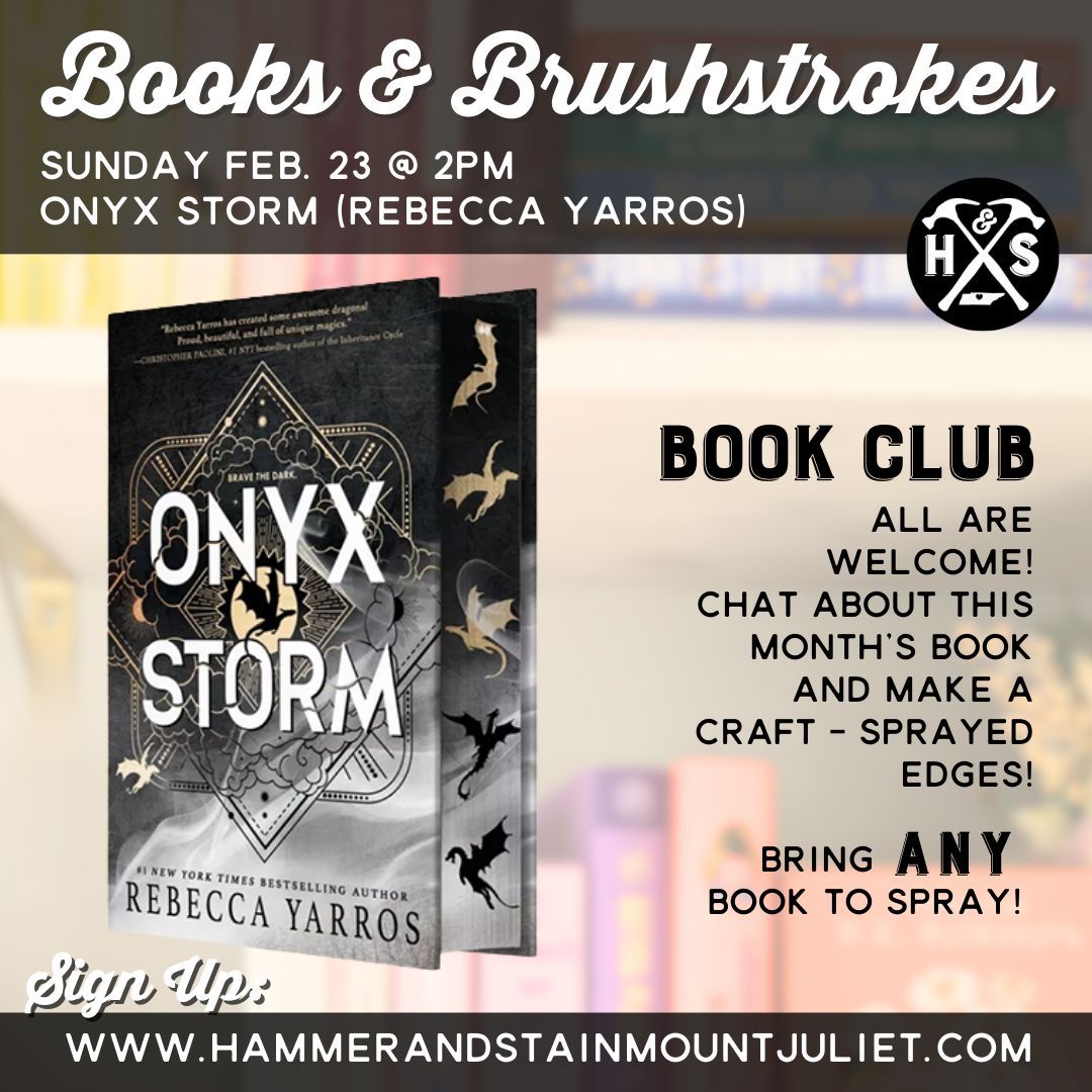 Books & Brush Strokes - Onyx Storm & Book Edge Spraying