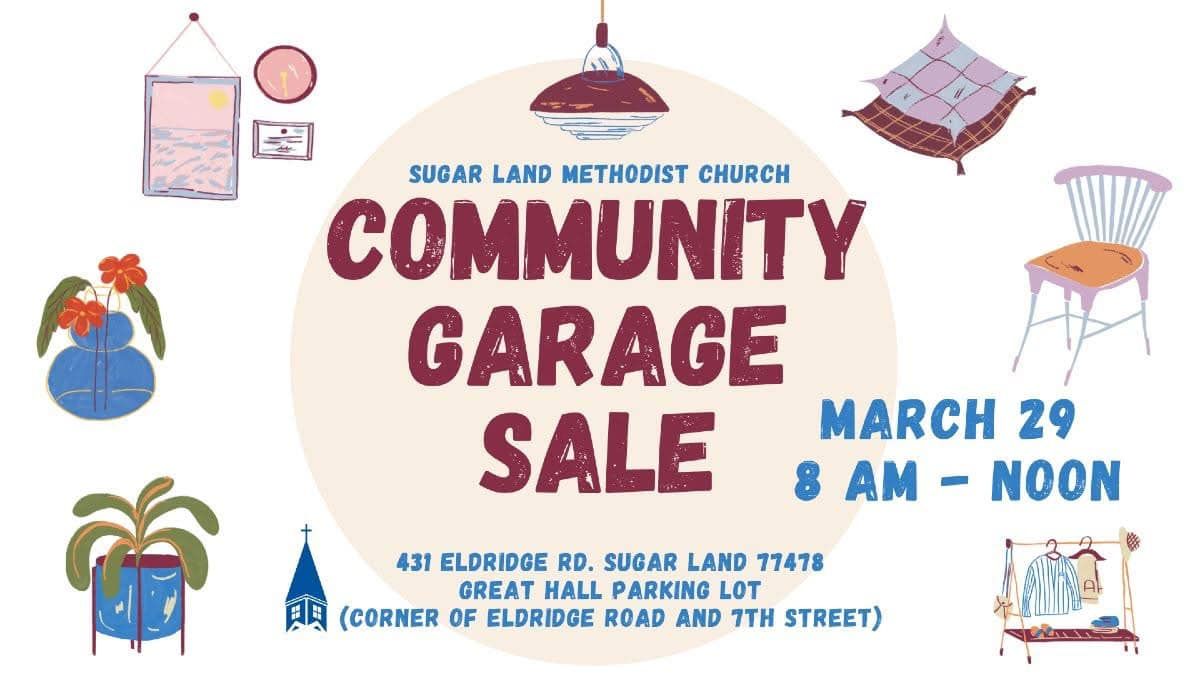 Sugar Land Methodist Community Garage Sale