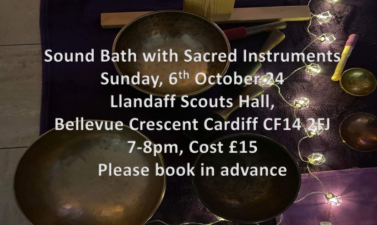 Sound Bath in Cardiff