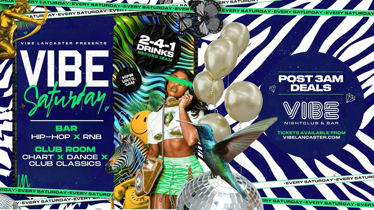 VIBE \/\/\/ Saturdays - 04.01.2025