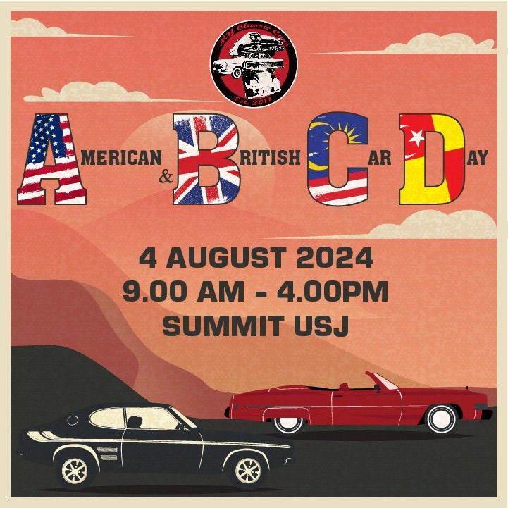 American & British Car Day 2024