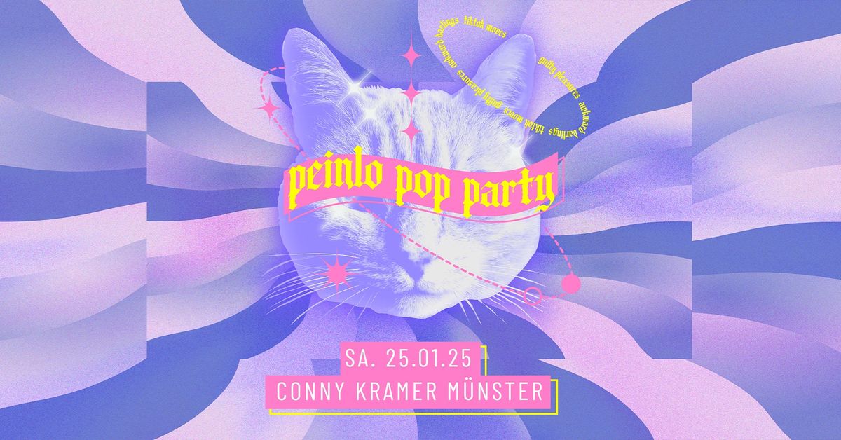 Peinlo Pop Party \u2022 Conny Kramer \u2022  M\u00fcnster