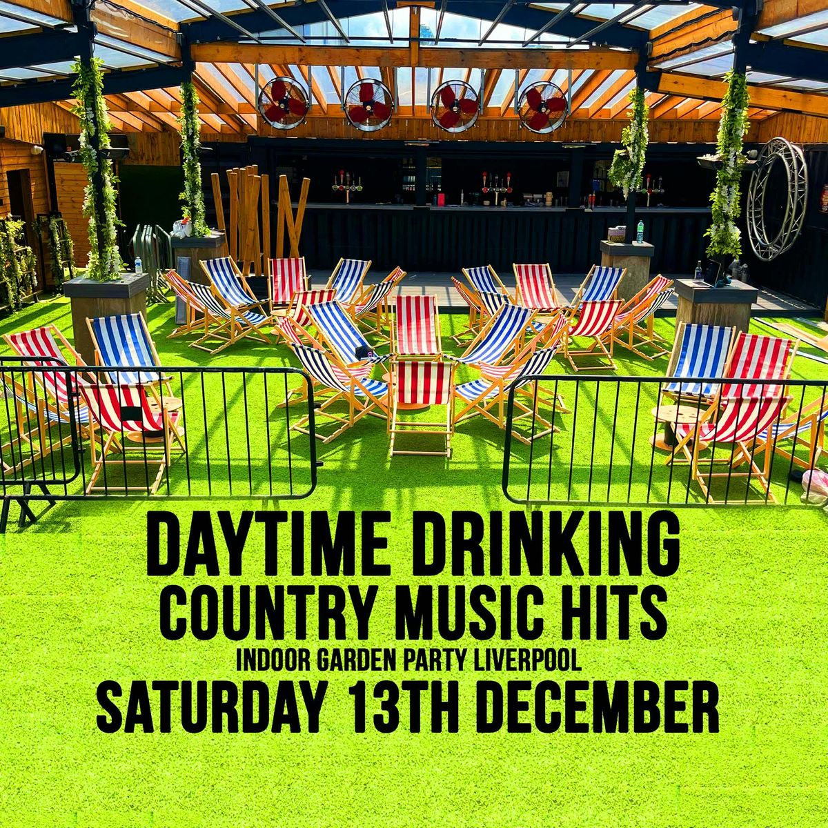 Daytime Drinking XMas hits Live - Indoor Garden Concert
