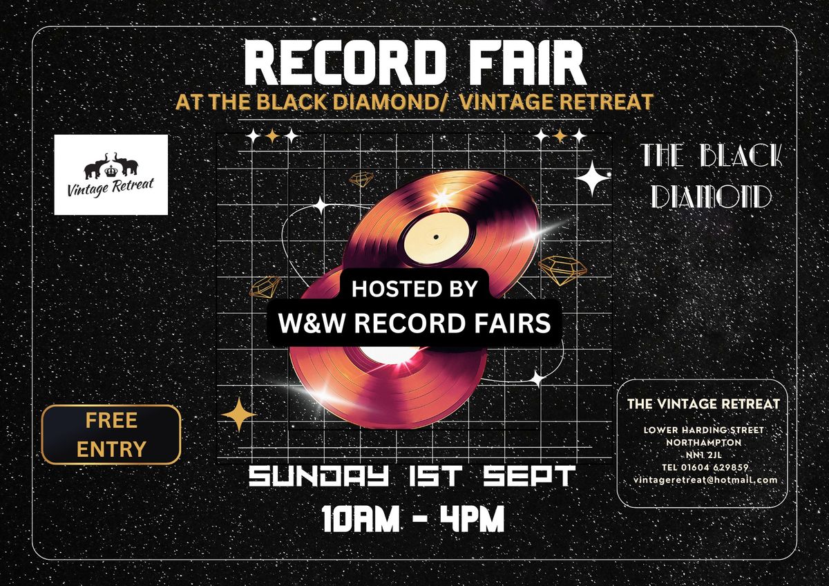 Record Fair hosted by W&W Record Fairs