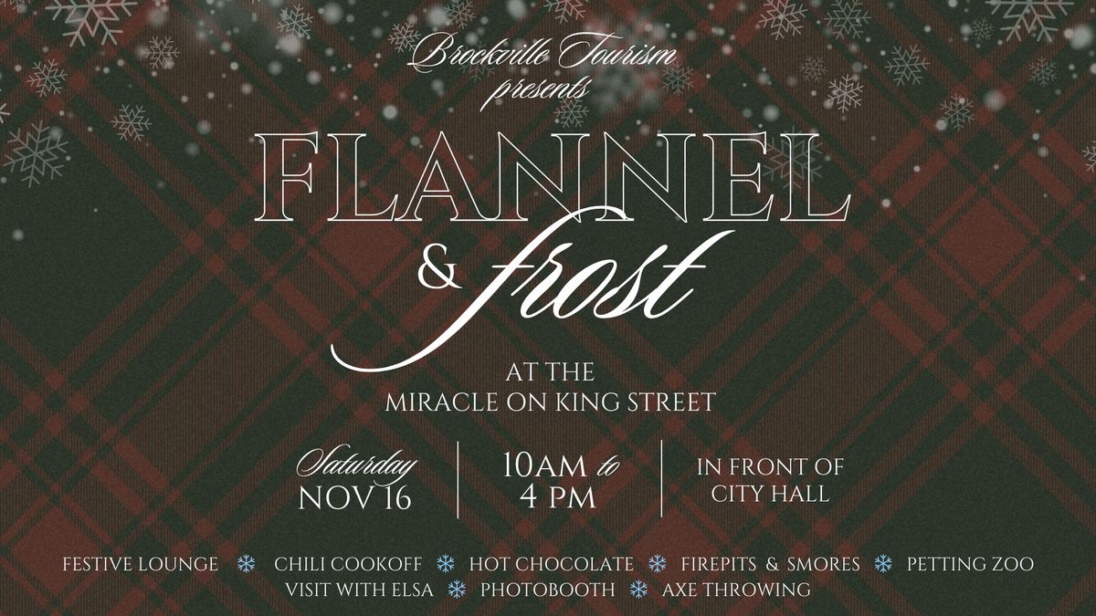 Flannel & Frost at the Miracle on King Street