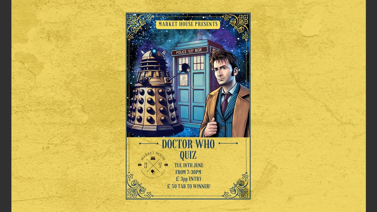 Doctor Who - Quiz Night!
