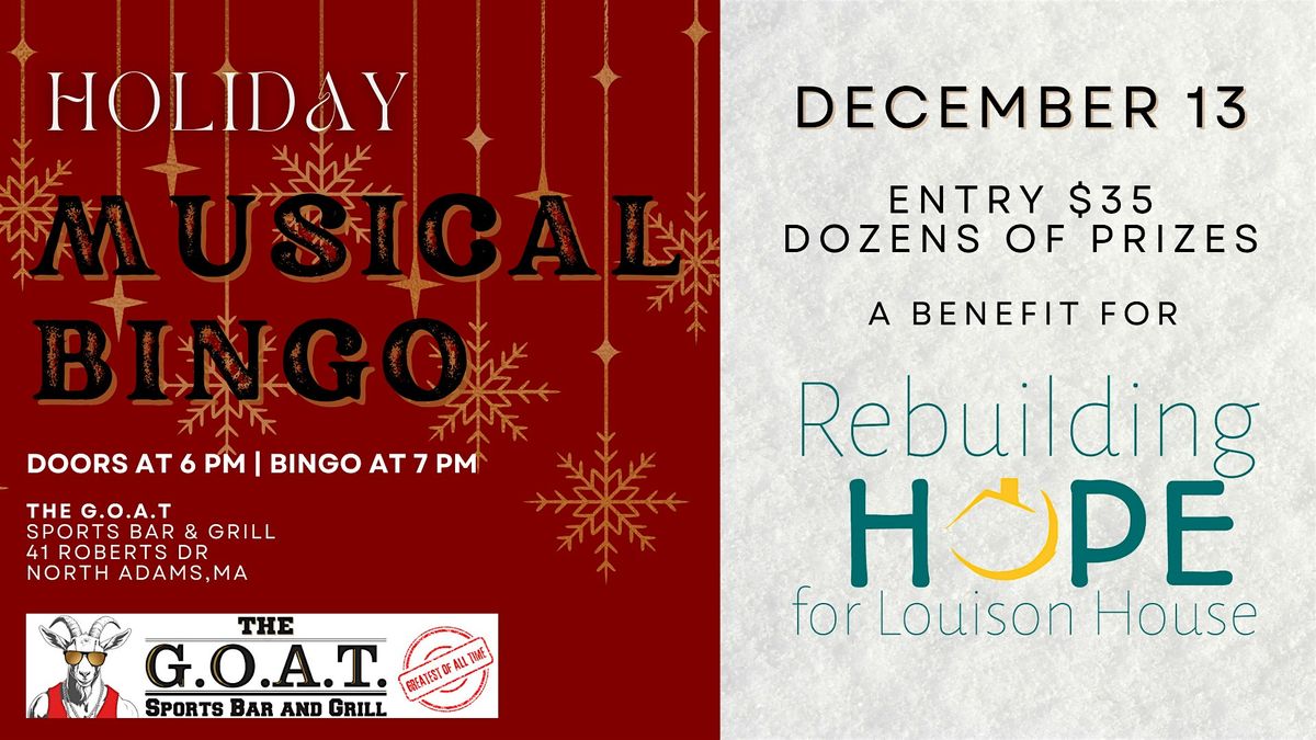 Holiday Musical Bingo for Louison House