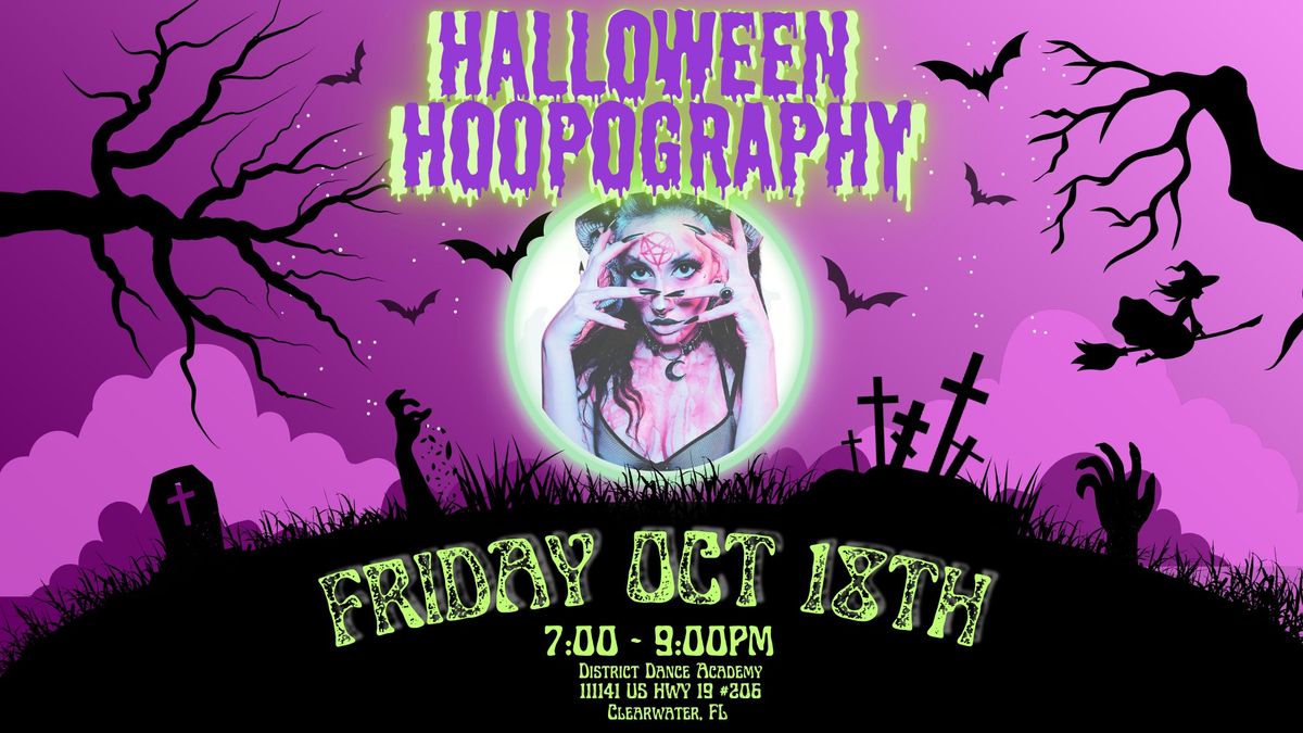 Halloween Hoopography Class & Virtual Class