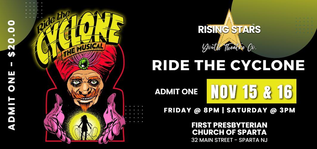 RIDE THE CYCLONE: Live Show