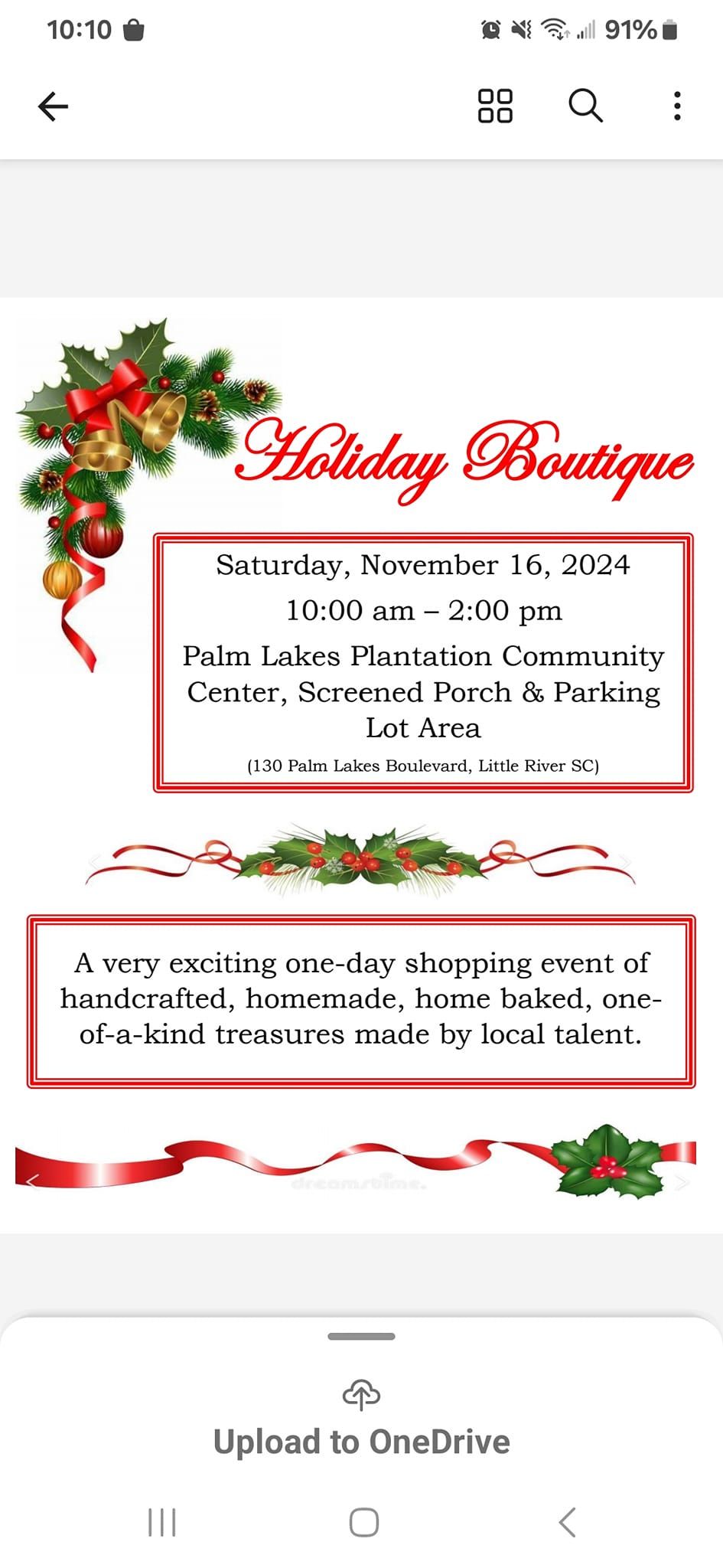 Holiday Boutique