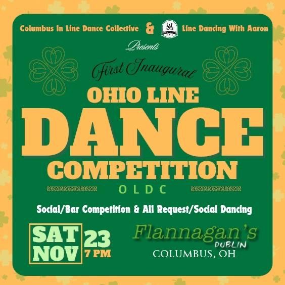 1st Ohio Line Dance Competition & Dance Night!