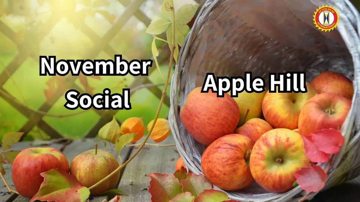 November Social: Trip to Apple Hill