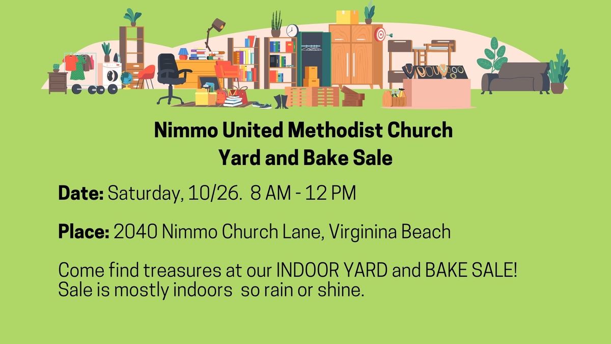 Yard & Bake Sale