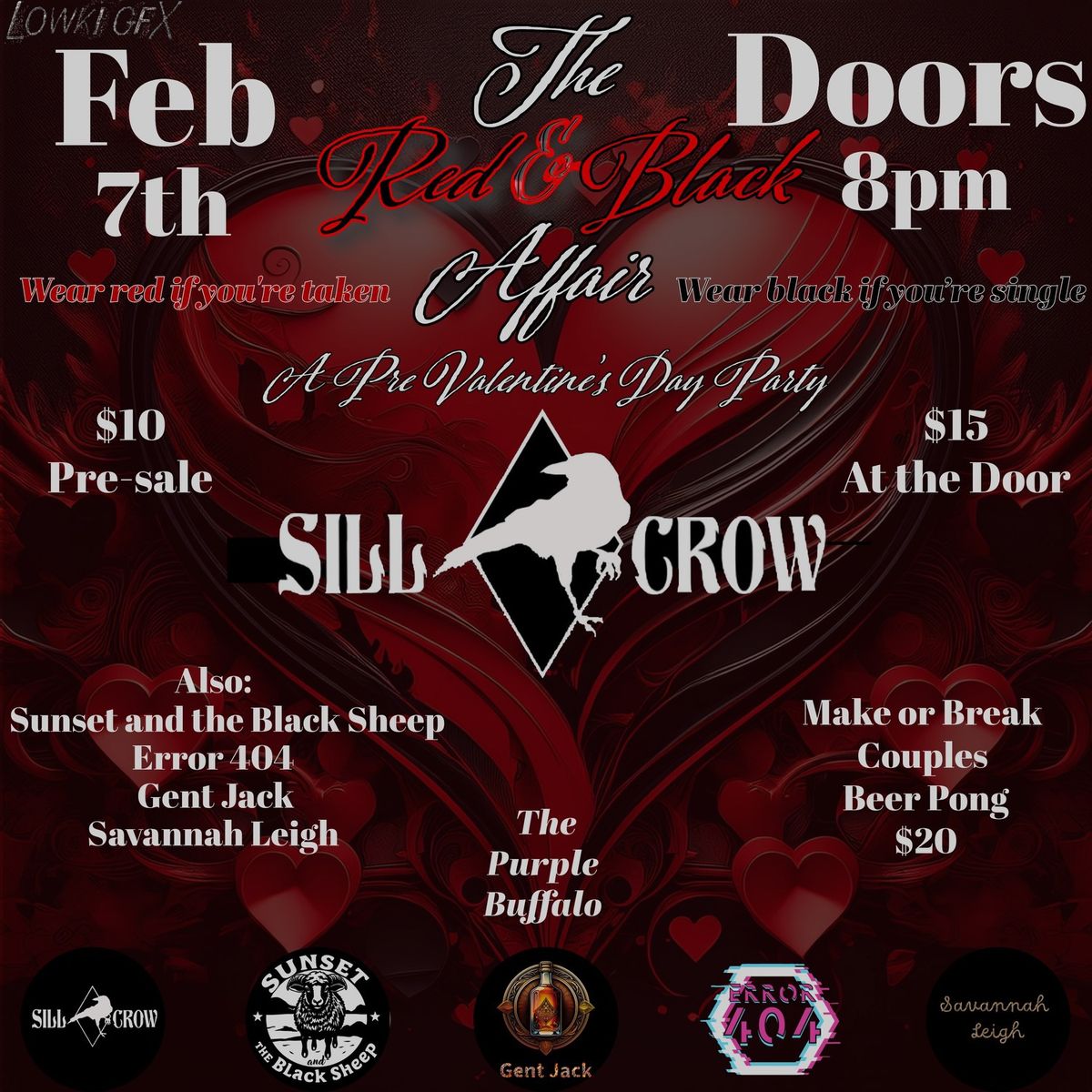 A Red & Black Affair(Pre Valentines bash)