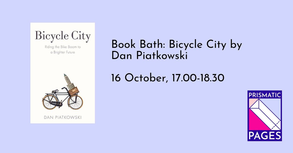 Book chat: Bicycle City by Dan Piatkowski