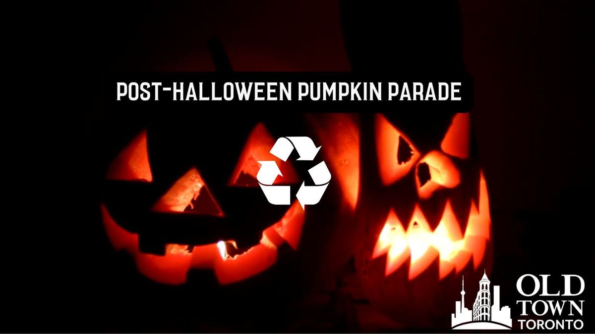 Post-Halloween PUMPKIN PARADE