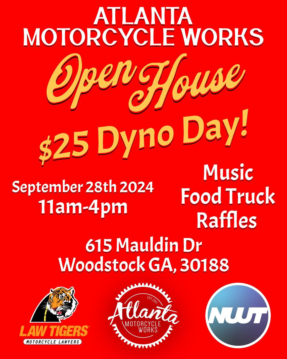 Atlanta Motorcycle Works Fall Open House and $25 Dyno Day!