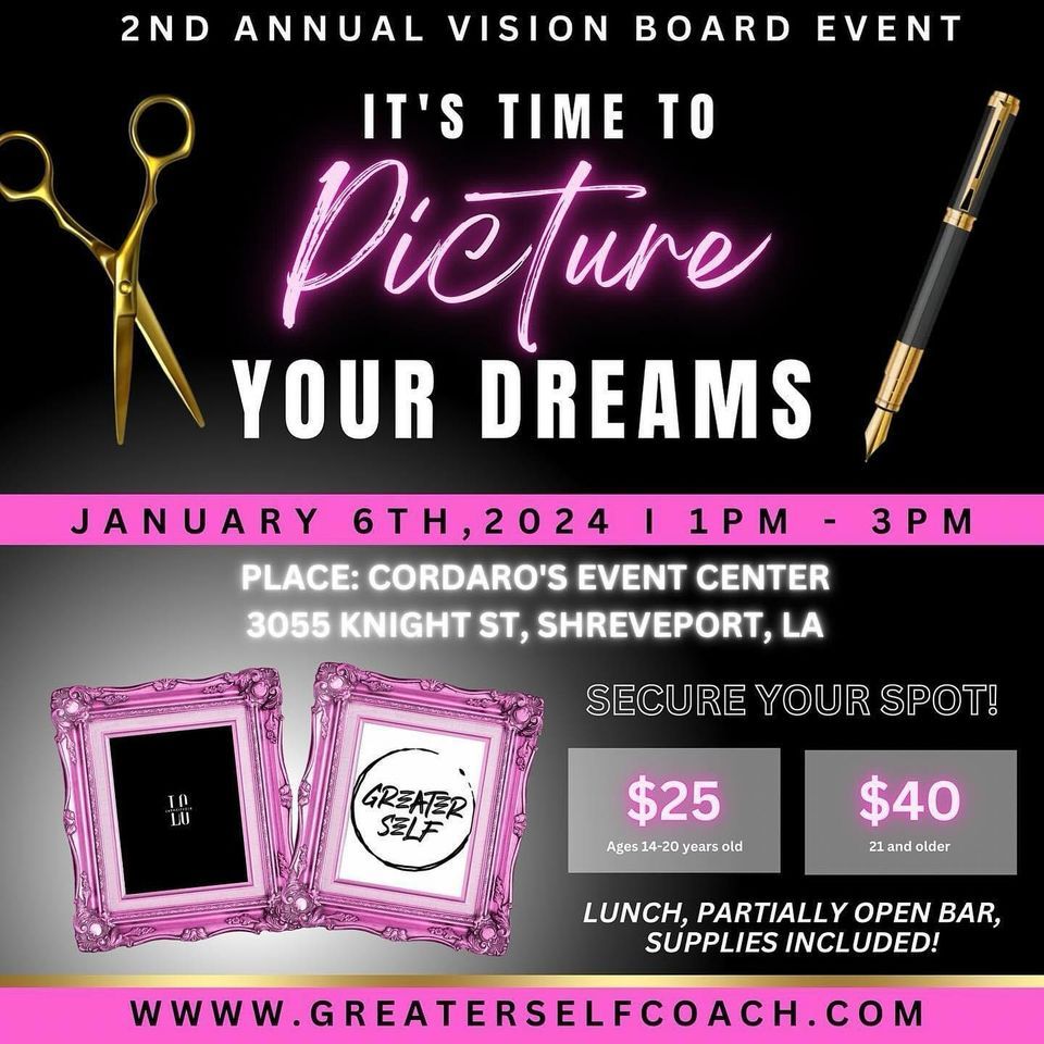 3rd Annual Vision Board Brunch: 2024 Edition Tickets, Sat, Jan 20, 2024 at  11:00 AM