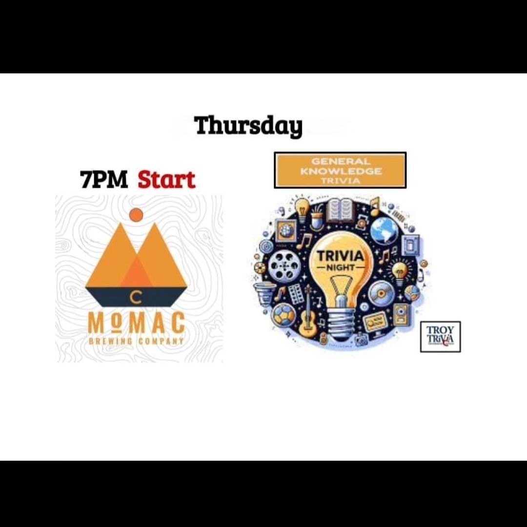 MoMAC Brewing - Trivia Night