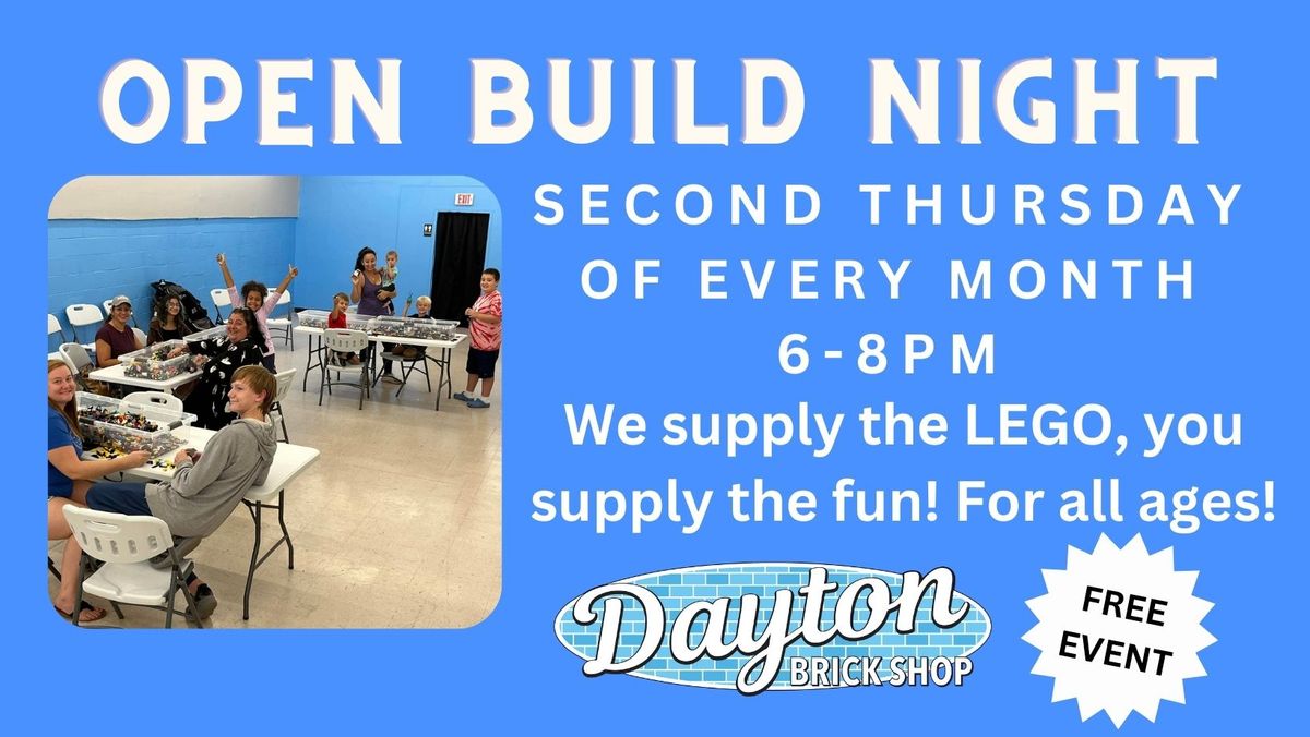 FAMILY BUILD NIGHT! 