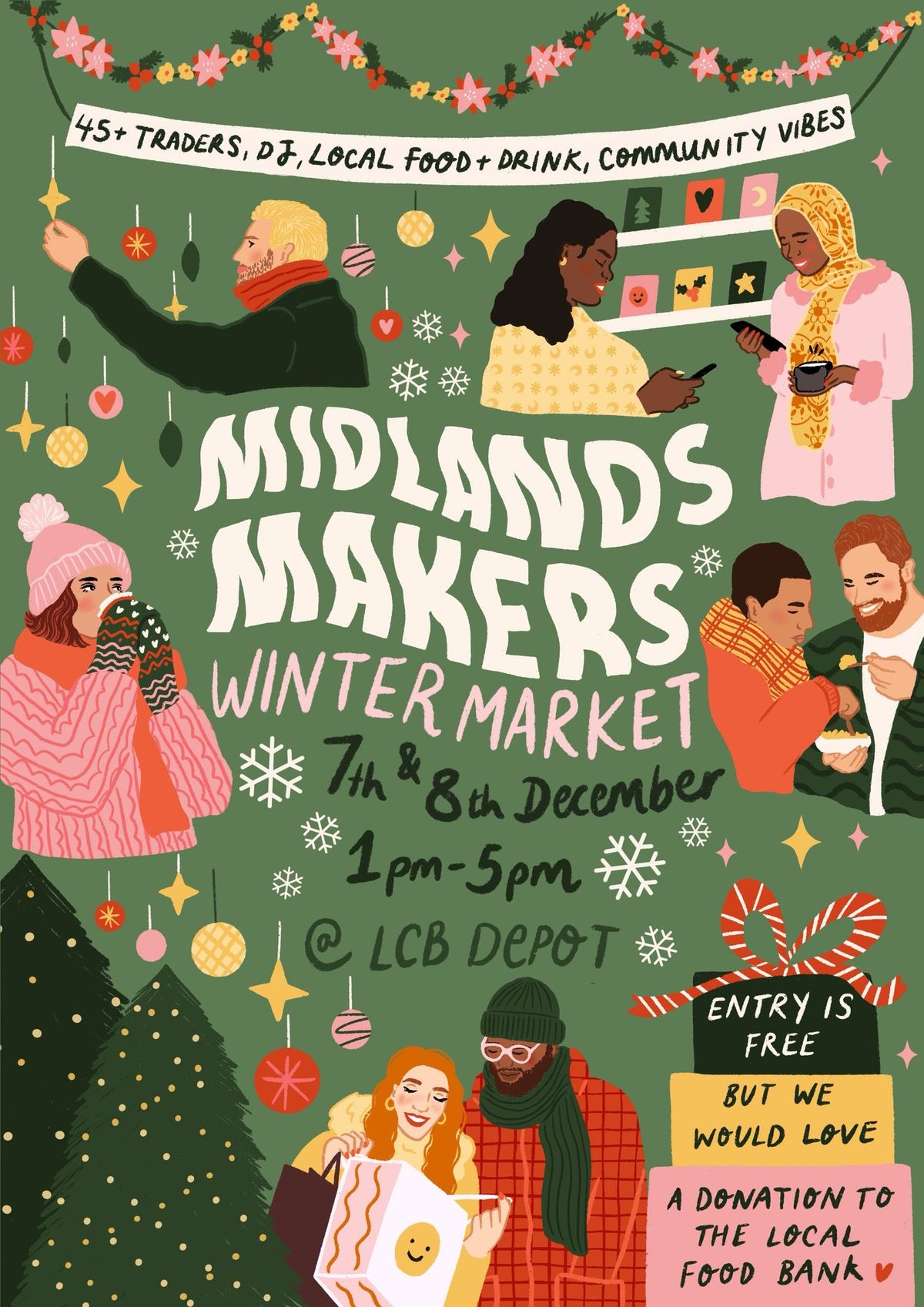 Midlands Makers Winter Market - 70+ Indie Traders \/ DJ \/ Local Food