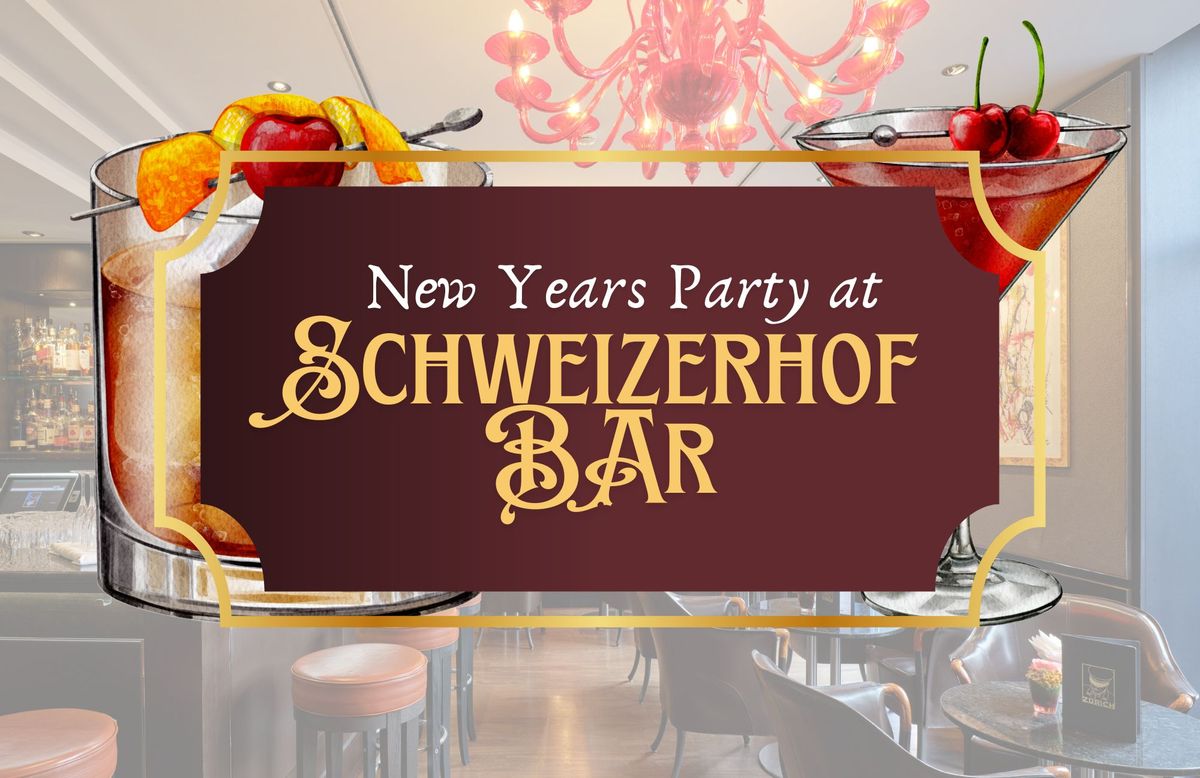 Silvesterparty in der Schweizerhof Bar \u2013 "The Golden 20s meet the 80s"