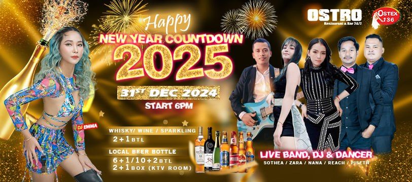 HAPPY NEW YEAR COUNTDOWN 2025!