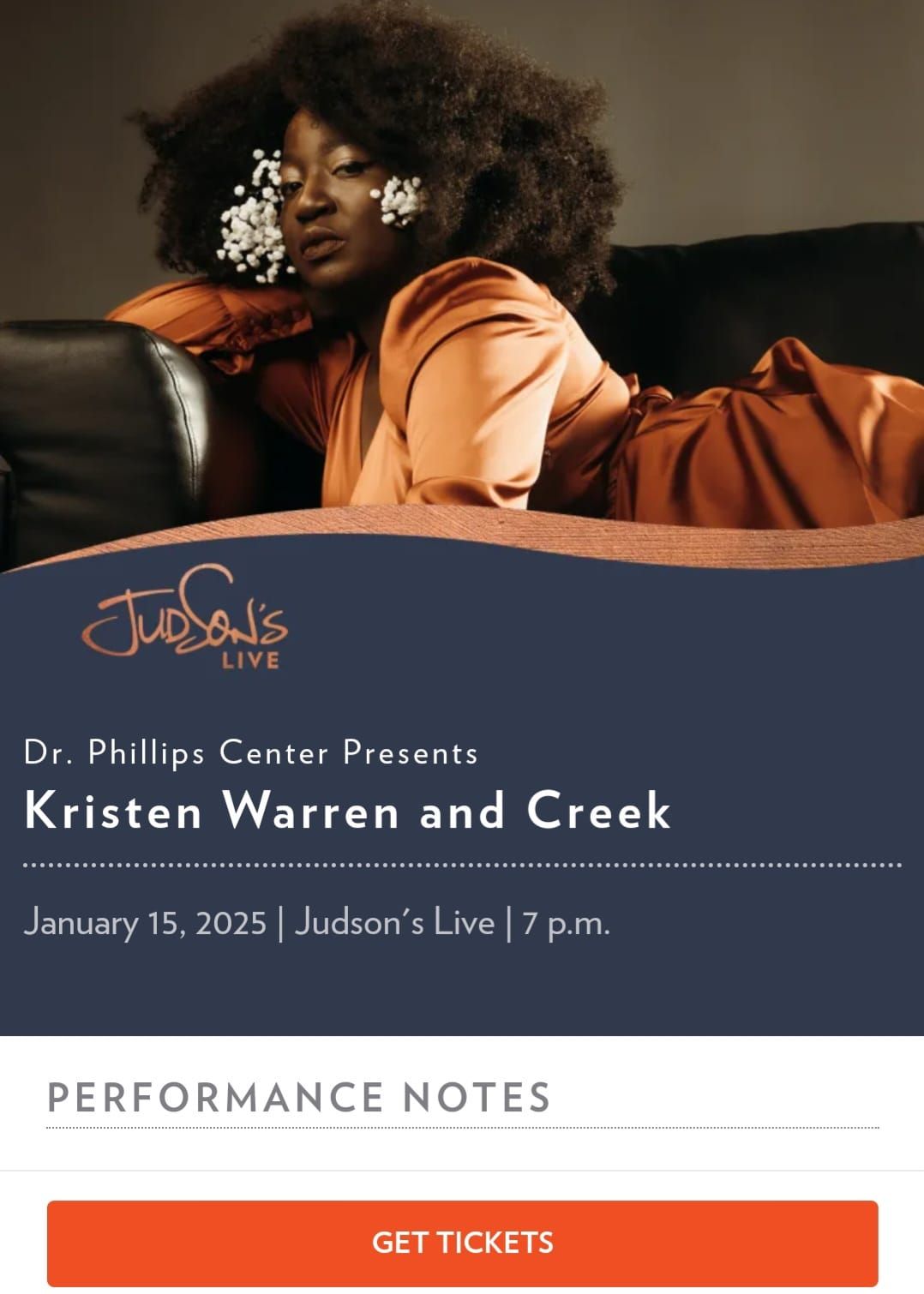 Kristen Warren and CREEK 