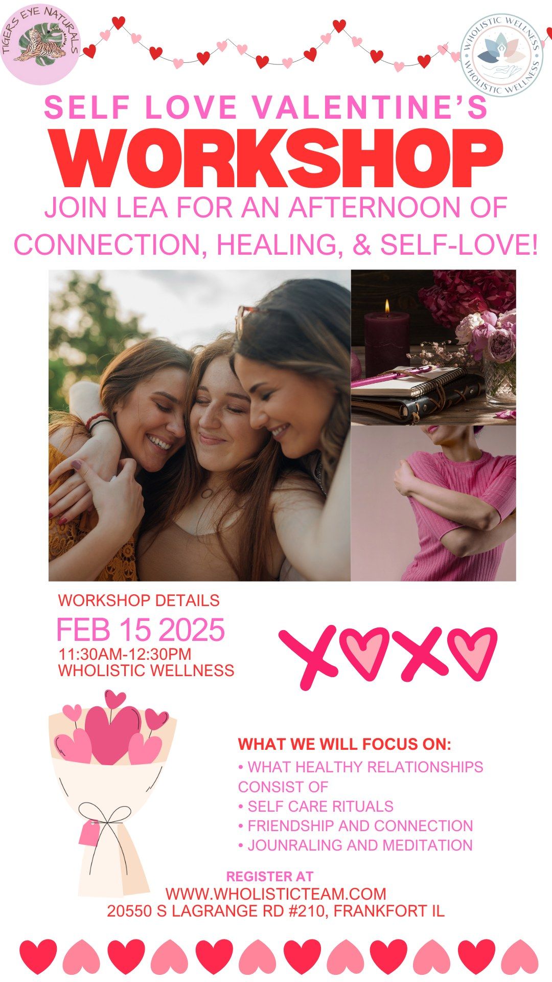 Galentines workshop with Lea