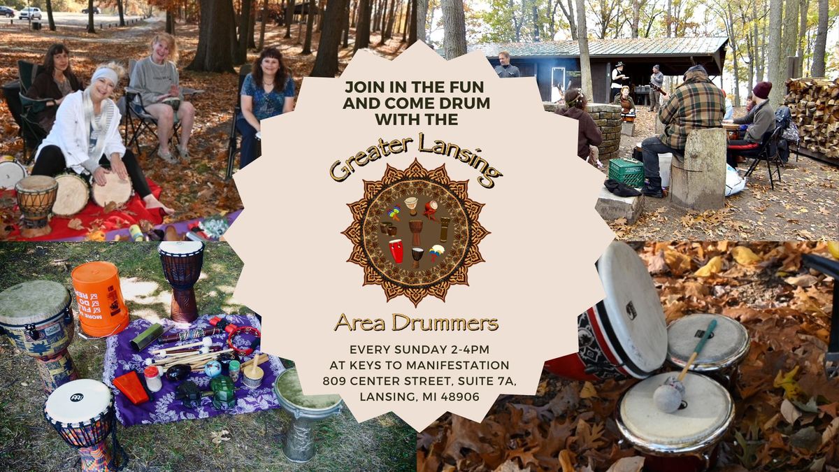 Drum Circle at Keys to Manifestation